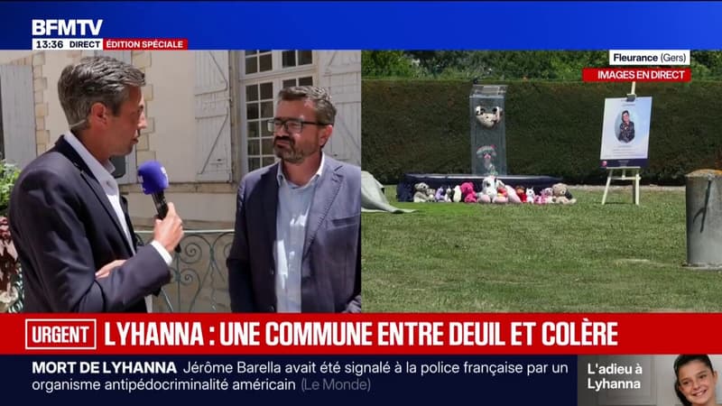 Obsèques de Lyhanna: "Nous sommes dans le recueillement, la colère viendra", explique le maire de Lectoure (Gers)