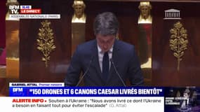 Soutien à l'Ukraine: "Nous sommes à un moment de bascule dans ce conflit" affirme Gabriel Attal, Premier ministre