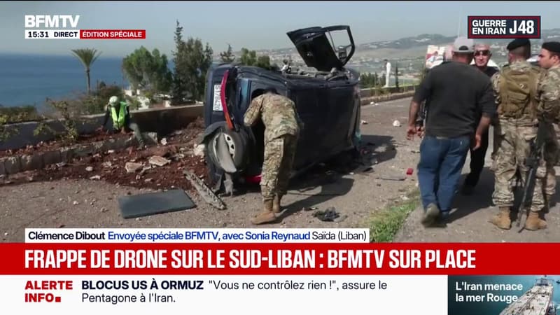 Sud-Liban: incompréhension et accident après des frappes israéliennes