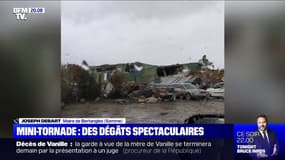 Le maire de Bertangles (Somme), témoigne après le passage d'une tornade dans sa commune