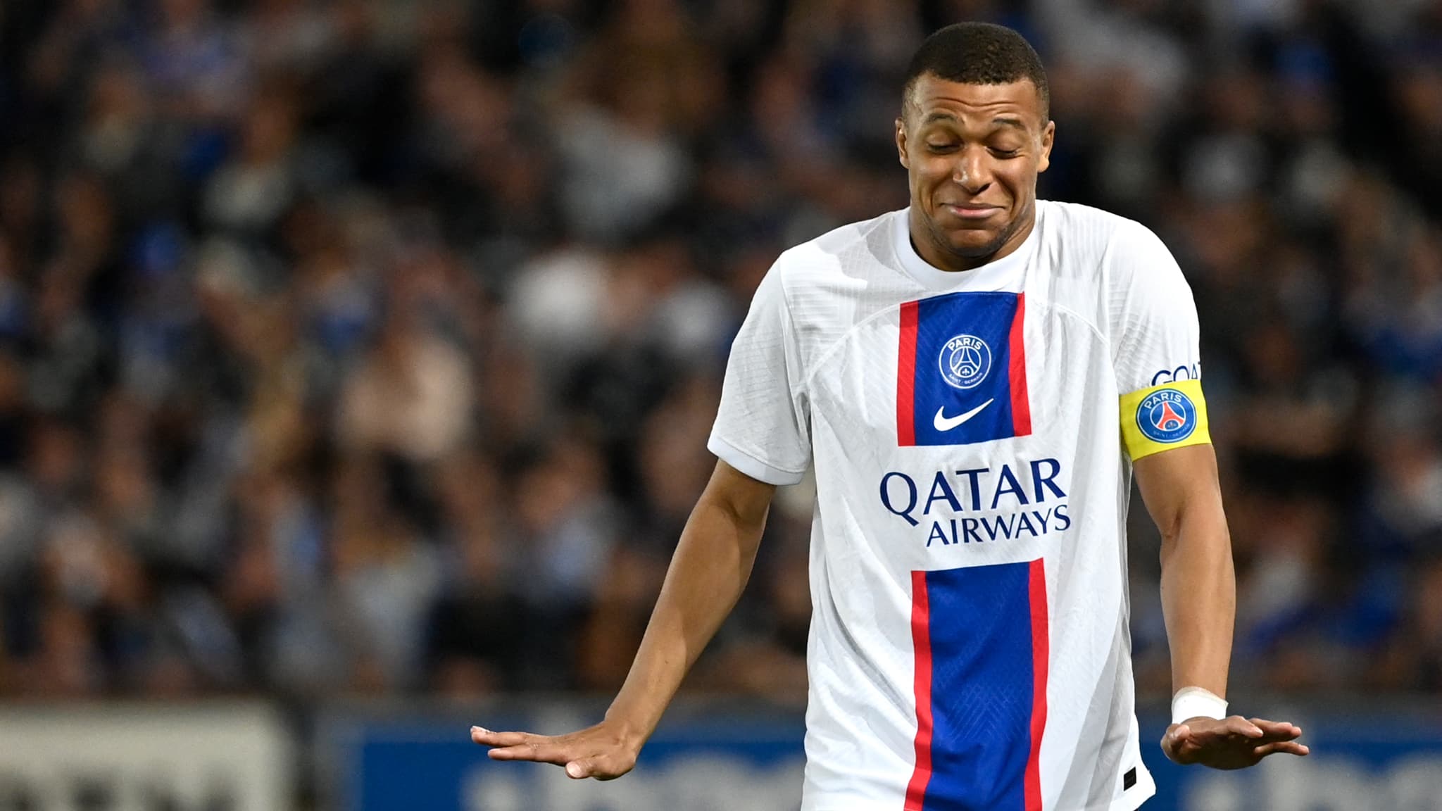 Thibault Le Rol of  Prime comments the French championship Ligue 1  football match between Paris Saint-Germain (PSG) and Olympique Lyonnais on  September 19, 2021 at Parc des Princes stadium in Paris