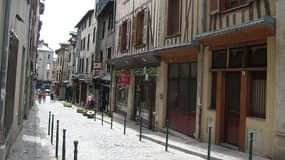Rue de la Boucherie à Limoges.