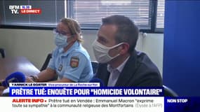 Yannick Le Goater, vice-procureur de La Roche-sur-Yon: "Il n'y a aucun mobile pour l'instant lié à un motif terroriste"
