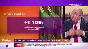 L’info éco/conso du jour d’Emmanuel Lechypre : Flambée de la facture de l'énergie par foyer - 15/10