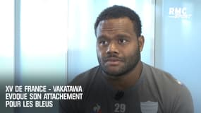 XV de France - Vakatawa évoque son attachement pour les Bleus