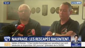Sables-d'Olonne: "Je ne laisserai personne remettre en cause une fausse manœuvre de notre part" raconte ce rescapé de la SNSM