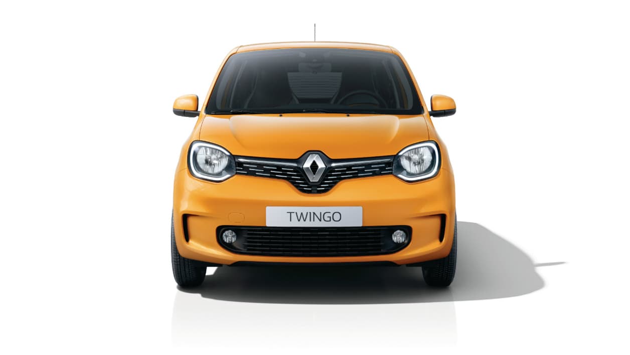 La nouvelle face avant de la Twingo