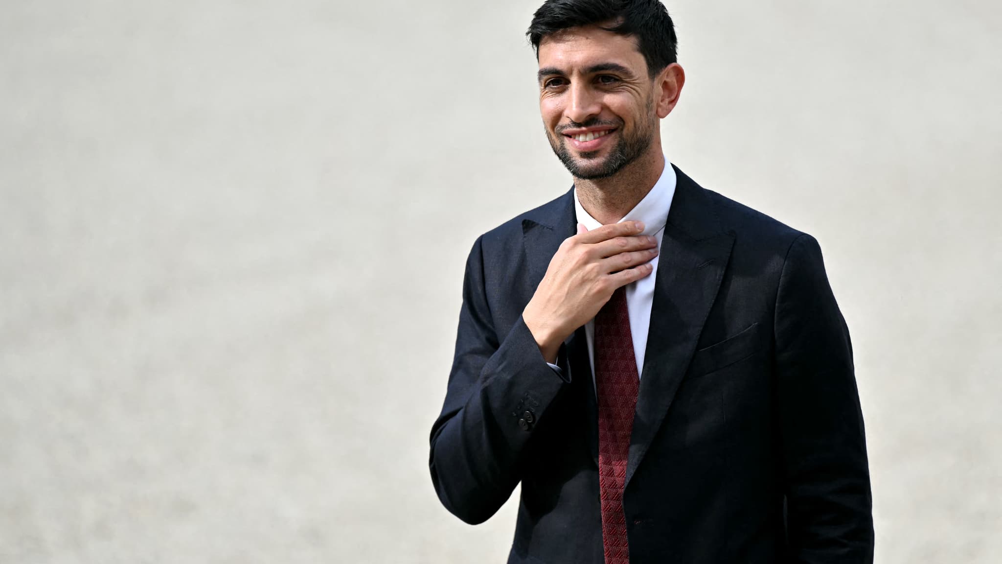 Javier Pastore à l'Elysée, le 1er juin 2025. Javier Pastore à l'Elysée, le 1er juin 2025.