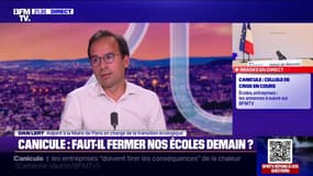 Changement climatique: "Il faut moduler les horaires des services publics", détaille Dan Lert, adjoint au maire de Paris