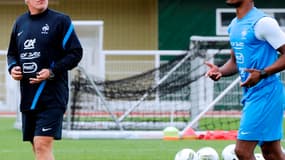 Didier Deschamps et Patrice Evra