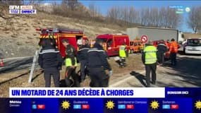 Chorges: un motard de 24 ans meurt dans un accident de la route