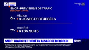 Retraites: le trafic des trains perturbé en Alsace ce mercredi