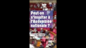 ÉDITO - Peut-on s'insulter à l'Assemblée nationale ?