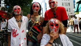 Manifestation de la L214 samedi 10 juin, à Paris.