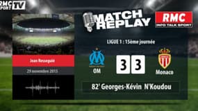 OM-Monaco (3-3) : le Goal-Replay avec le son RMC Sport