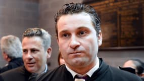 Me Laurent Gaudon, l'avocat des partie civiles dans le procès TUV, lors de l'audience du 22 mars 2013 au tribunal de Toulon