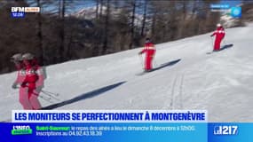 Montgenèvre: une journée de perfectionnement des moniteurs de ski avant la nouvelle saison