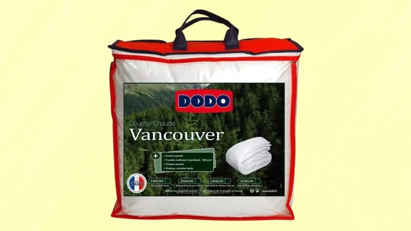 Soldes Cdiscount : cette couette Dodo voit son prix dégringoler en ce moment 