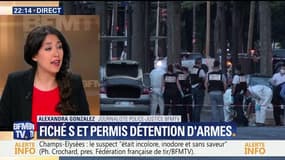 Attaque sur les Champs-Elysées: le conducteur était fiché S et détenait un permis de port d’arme (1/3)