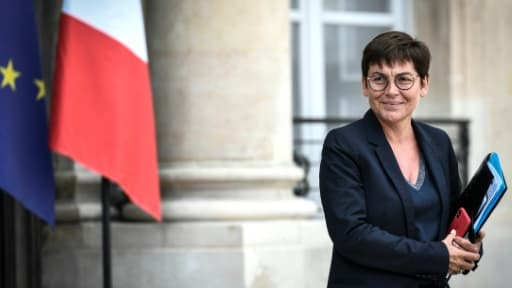 La ministre française des Outre-mer Annick Girardin à Matignon, le 31 août 2018 La ministre française des Outre-mer Annick Girardin à Matignon, le 31 août 2018