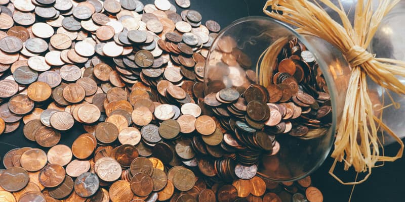 Un bocal de pièces de petite monnaie (photo d'illustration).