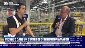 Bruno Arnal (Amazon PAE2) : Tech&Co dans un centre de distribution Amazon à Arlington - 24/10