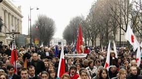 Le mouvement Civitas, manifestant contre le mariage homosexuel.