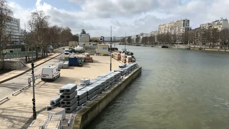 Le port de Javel.