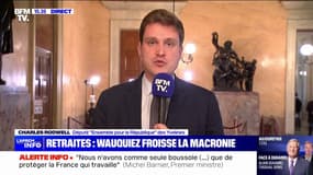 Revalorisation des retraites au 1er janvier: "Une très bonne nouvelle à condition qu'elle soit financée" prévient Charles Rodwell, député Ensemble des Yvelines