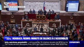L’Assemblée nationale observe une minute de silence en hommage aux policiers morts dans le Nord et à l'infirmière tuée au CHU de Reims