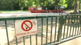 Six parcs parisiens deviennent non fumeur. 
