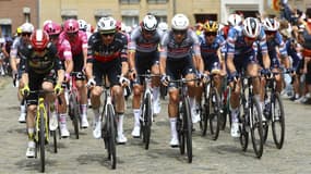 Les coureurs du Tour de France, le 5 juillet 2025