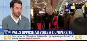 Manuel Valls veut interdire le voile à l'université