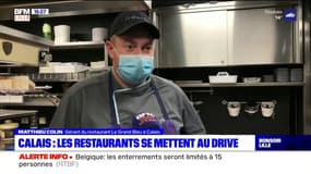 Calais: les restaurants se remettent au drive 