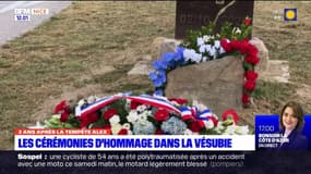 Tempête Alex: trois ans après, une journée de commémoration à Saint-Martin-Vésubie