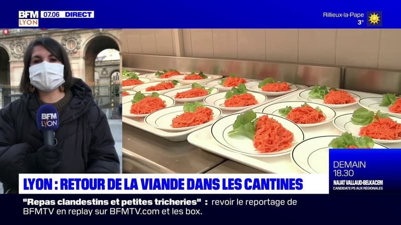 Lyon: la viande réintroduite partiellement dans les cantines scolaires après les vacances
