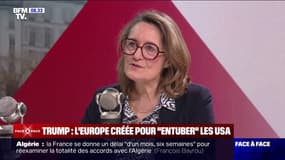 Propos de Donald Trump sur l'UE: le président américain adopte la méthode de 'l'outrance permanente", assure Sophie Primas (porte-parole du gouvernement)