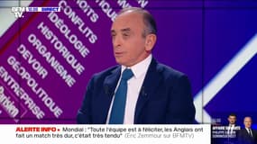 Éric Zemmour: "Il y a toujours eu des enfants de l'immigration dans l'équipe de France"