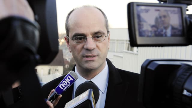 Le ministre de l'Education nationale Jean-Michel Blanquer, alors recteur de l'académie de Créteil, le 11 mars 2009.