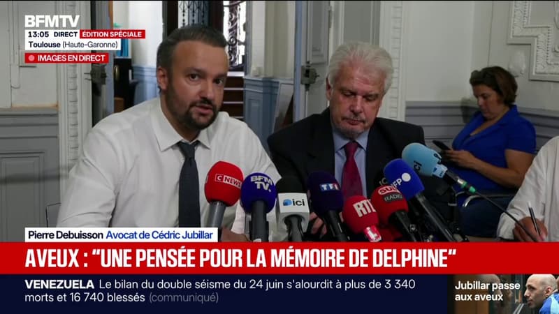 Aveux de Cédric Jubillar: "Il avait le besoin profond de parler", affirme son avocat Pierre Debuisson