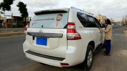 La voiture du Dr Sami Yahya al-Hajj, à Sanaa, au Yémen, le 2 juin 2020