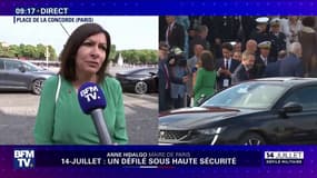 Anne Hidalgo: "Bien sûr qu'il faut relever le niveau de sécurité" à Paris ce 14 juillet