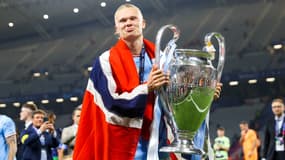 Erling Haaland avec la Ligue des champions