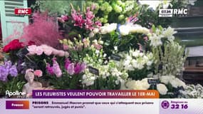Comme les boulangers, les fleuristes veulent pouvoir faire travailler leurs employés le 1er-mai