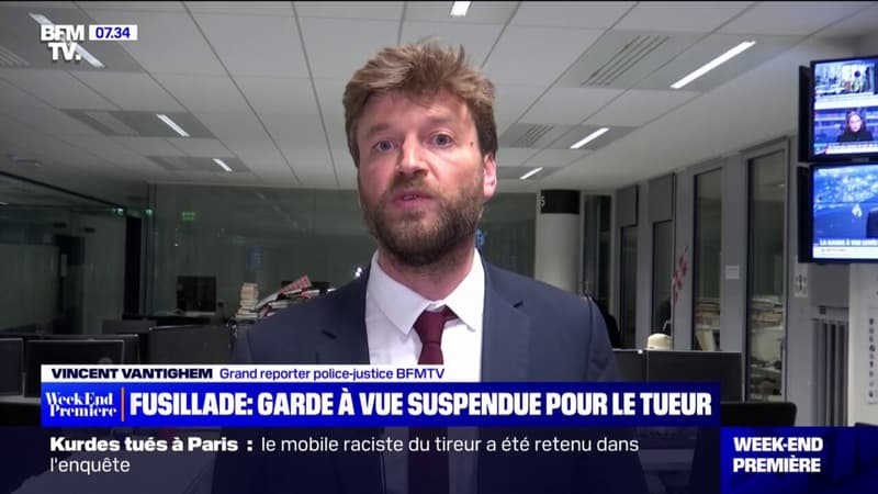 Fusillade à Paris: les auditions reprendront si l'état de santé du suspect est jugé compatible avec une mesure de garde à vue