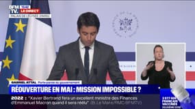Gabriel Attal: "Les mesures fonctionnent mais la troisième vague n'est pas derrière nous"
