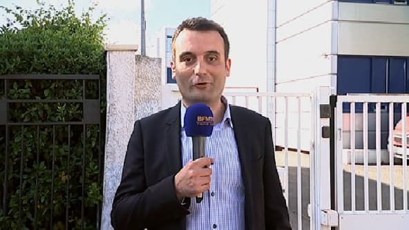 Florian Philippot, vice-président du Front national, vendredi 12 juin sur BFMTV.