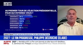 Présidentielle 2027: "En ce moment, c'est compliqué pour nous, le bloc central est divisé", déplore Patrick Vignal, porte-parole de Renaissance