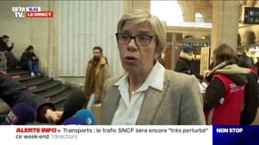 SNCF: "Le mouvement de grève va continuer jusqu'à mardi" (porte-parole)