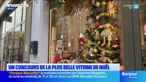 Marseille : un concours de la plus belle vitrine de Noël